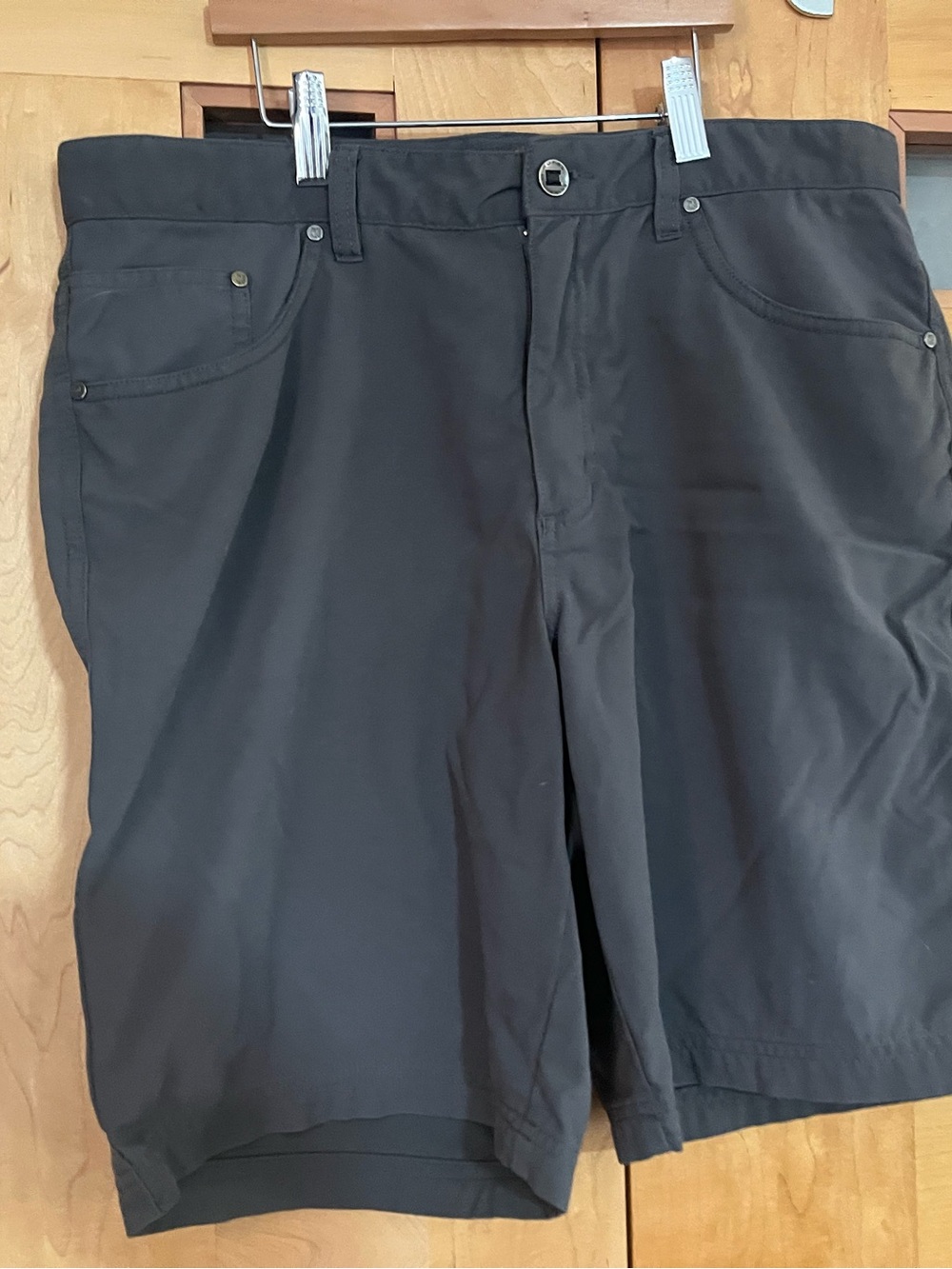 Royal Robbins Men's Slate Gray Hiking Shorts, 34